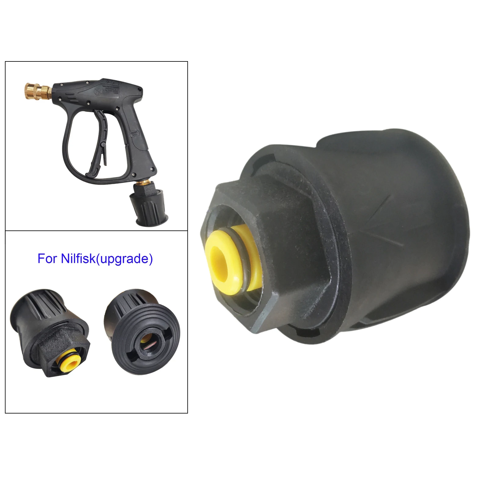 Washer Hose Adapter M22 Connector Converter Power Washer Fitting for Nilfisk
