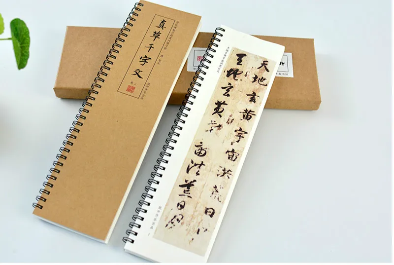 Livros de cópia cursivo chinês regular, letras