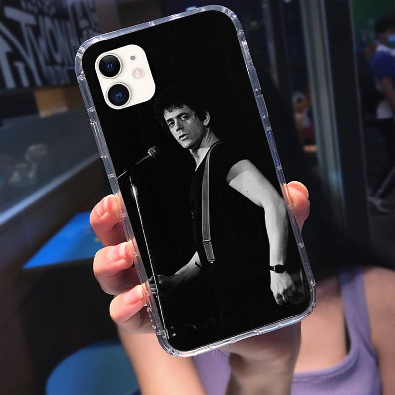 Lou Reed Transformer Phone Case For Iphone 13 12 11pro Max 11 Xr Xs Max X Mini 8 7 6 Se Soft Transparent Cover Mobilnye Telefony I Aksessuary Aliekspress