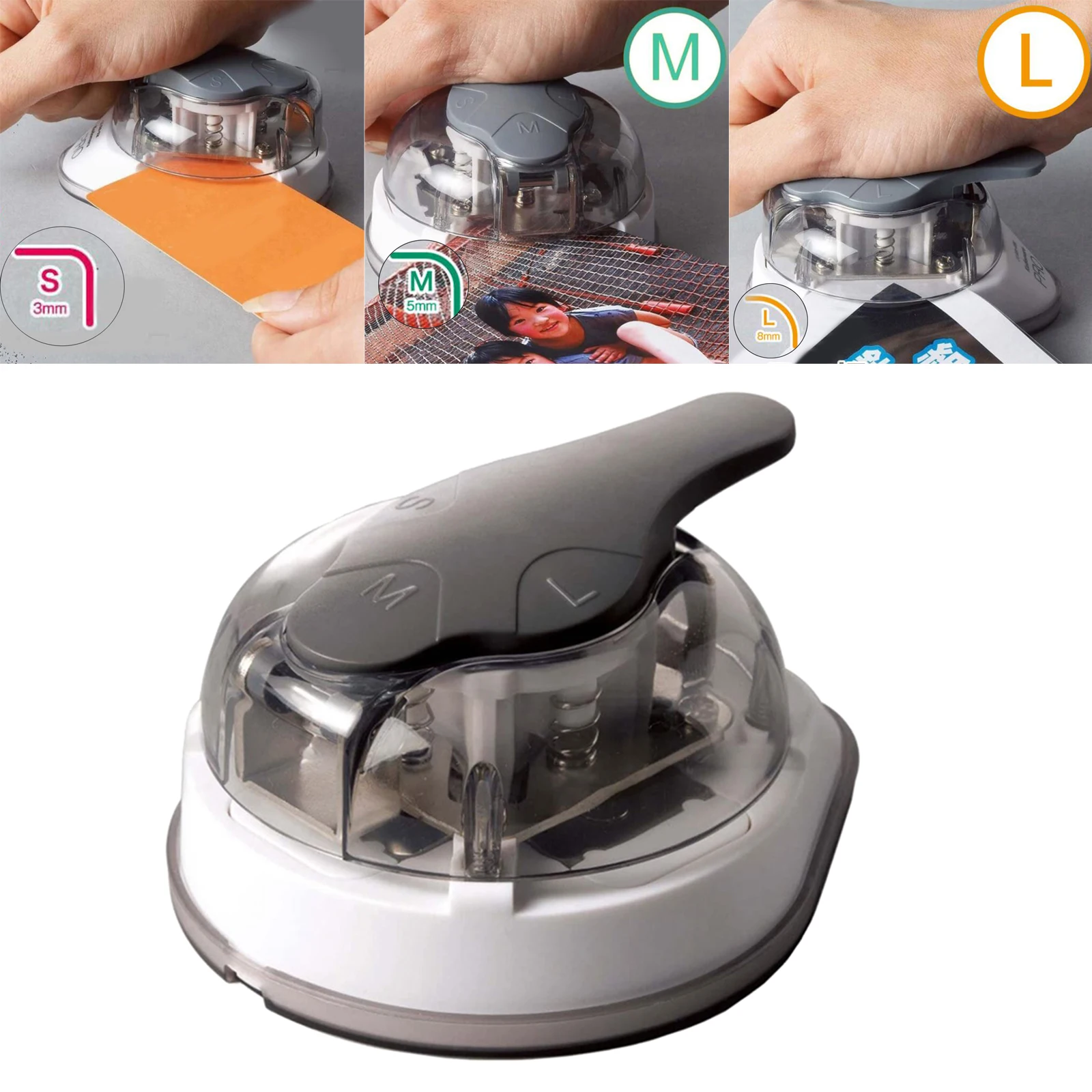 Paper Corner Punch 3mm 5mm 8mm Making Border Rounder Photo Cutter Trimmers