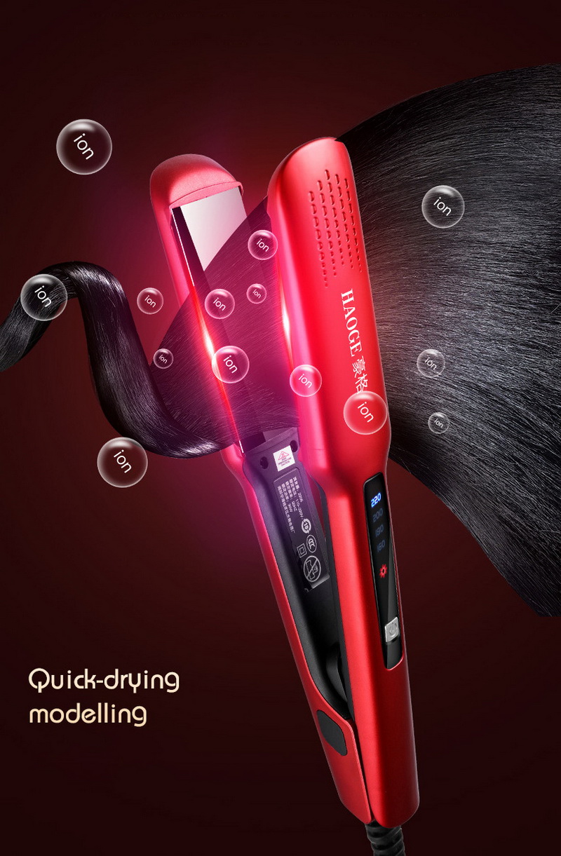 Modelador de Cabelo Alisador de Cabelo Secador de Cabelo Onda Espiral Curling Ferro Profissional Escova Moda Elétrica Pente Quente Ferramentas Estilo & 4 Cheap Ferros alisamento