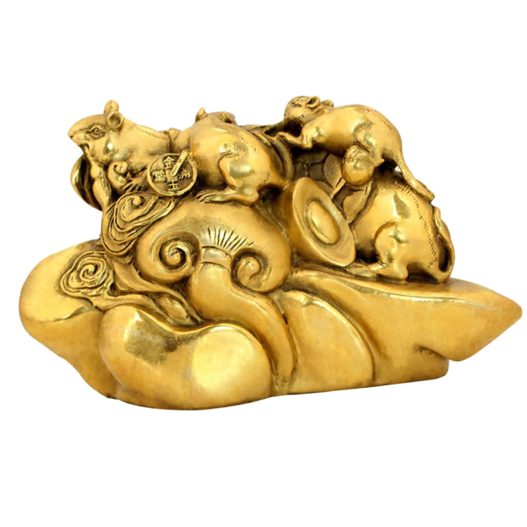 Chinese Traditional Feng Shui Lucky Money  Decor Figurines
