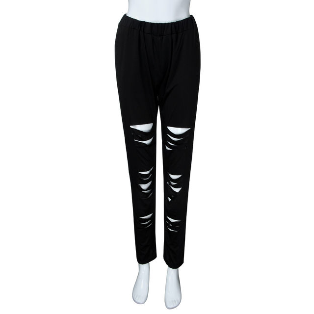 Leggings with holes design