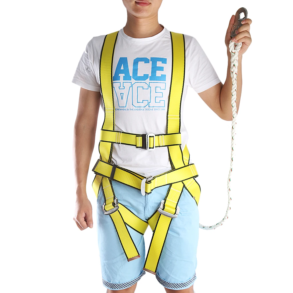 Boom Lift Construction Fall Protection Comfort Duralbe Safety Harness