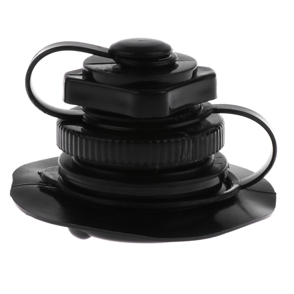 Plastic Air Valve Caps with Base for Inflatable Kayak Rubber Boat Canoe Pool Raft Dinghy Tender