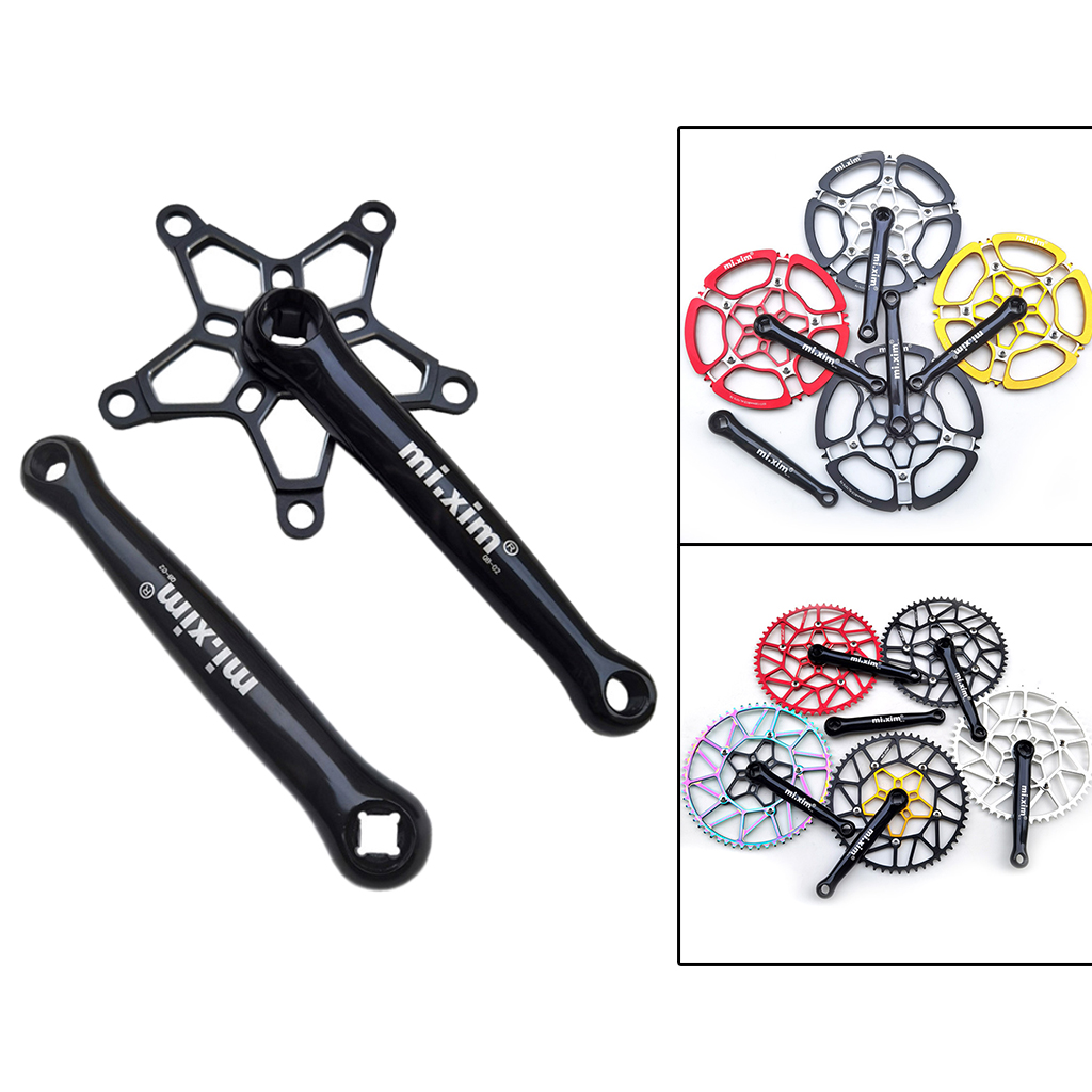 Ultralight Bike Crank Set Mountain Road Bicycle Crank Arms Repair Parts