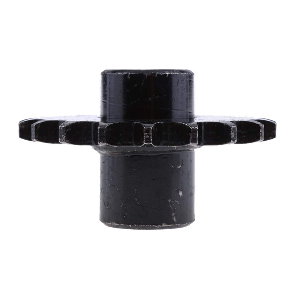 19 Teeth 428 Front Chain Sprocket Cog Gy6 125 150cc Quad Dirt Bike ATV Buggy Metal 19T Rear Sprocket Cog for 428 Chain Black