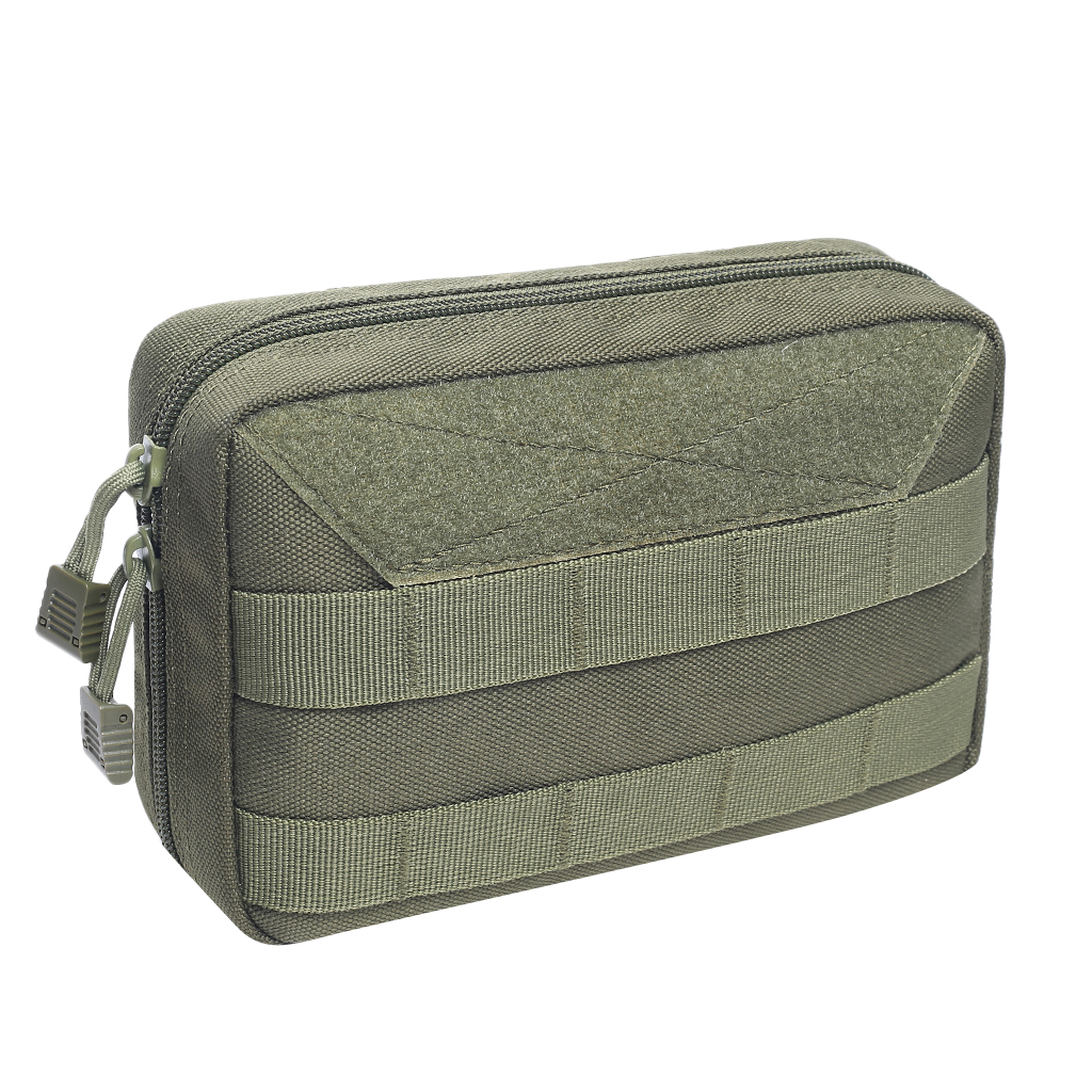 MOLLE Pouch Compact Horizontal Map Multi-purpose Waist Bags Small Utility Hunting Pouch Molle Bag
