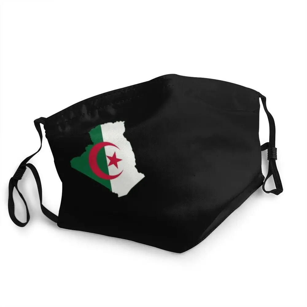 Masque lavable drapeau algérien Créer Son T Shirt