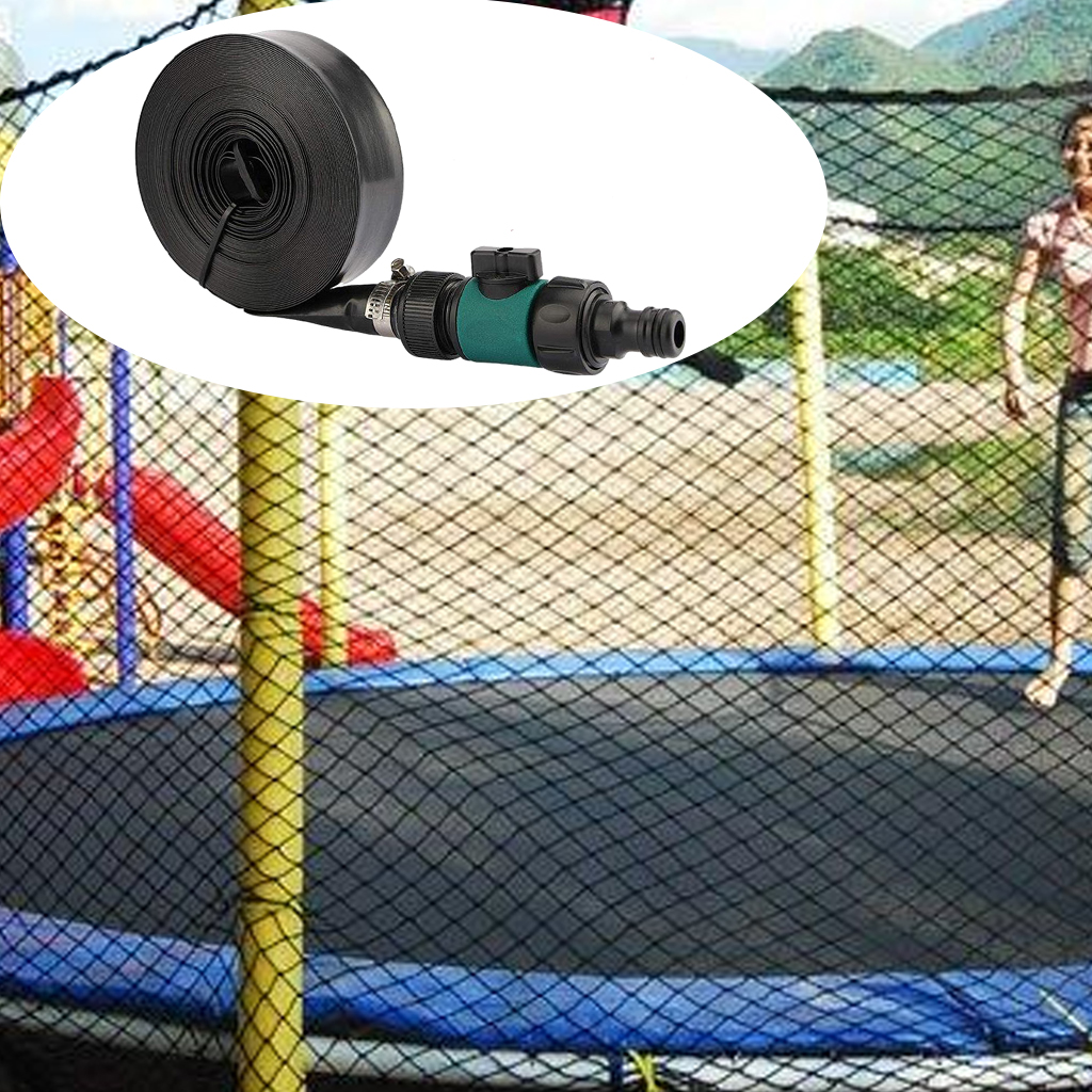 Trampoline Sprinkler Kids Summer Garden Backyard Water Game Toys Cooling Kit