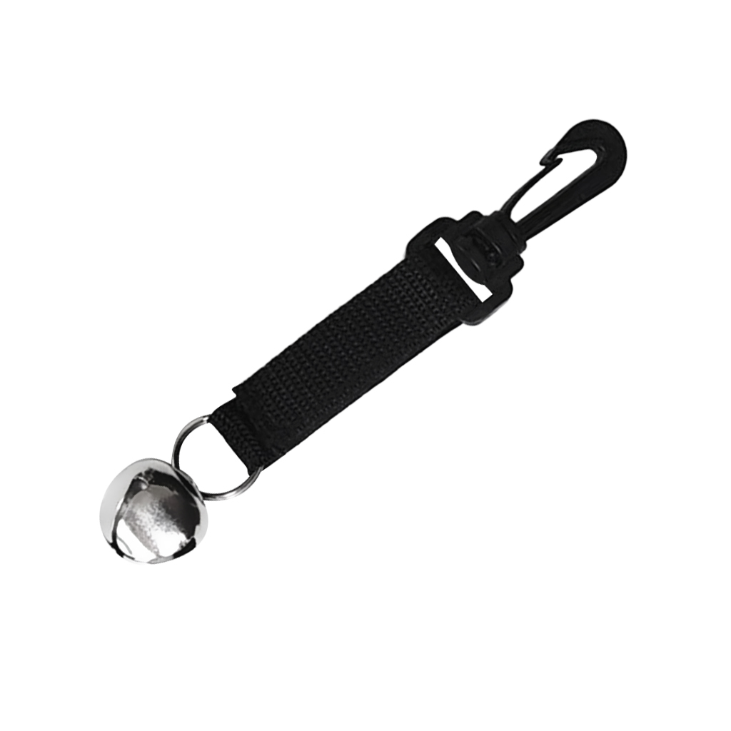 Hiking Bear Bell with Magnetic Silencer for Outdoor Camping Hiking Dog Cat 15 cm