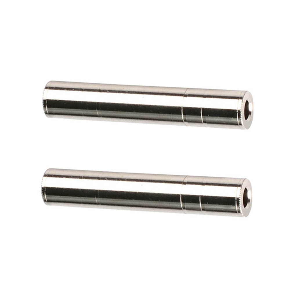 2 Pieces Durable Audio Cable Connector Jack Adapter For Cable Accessory