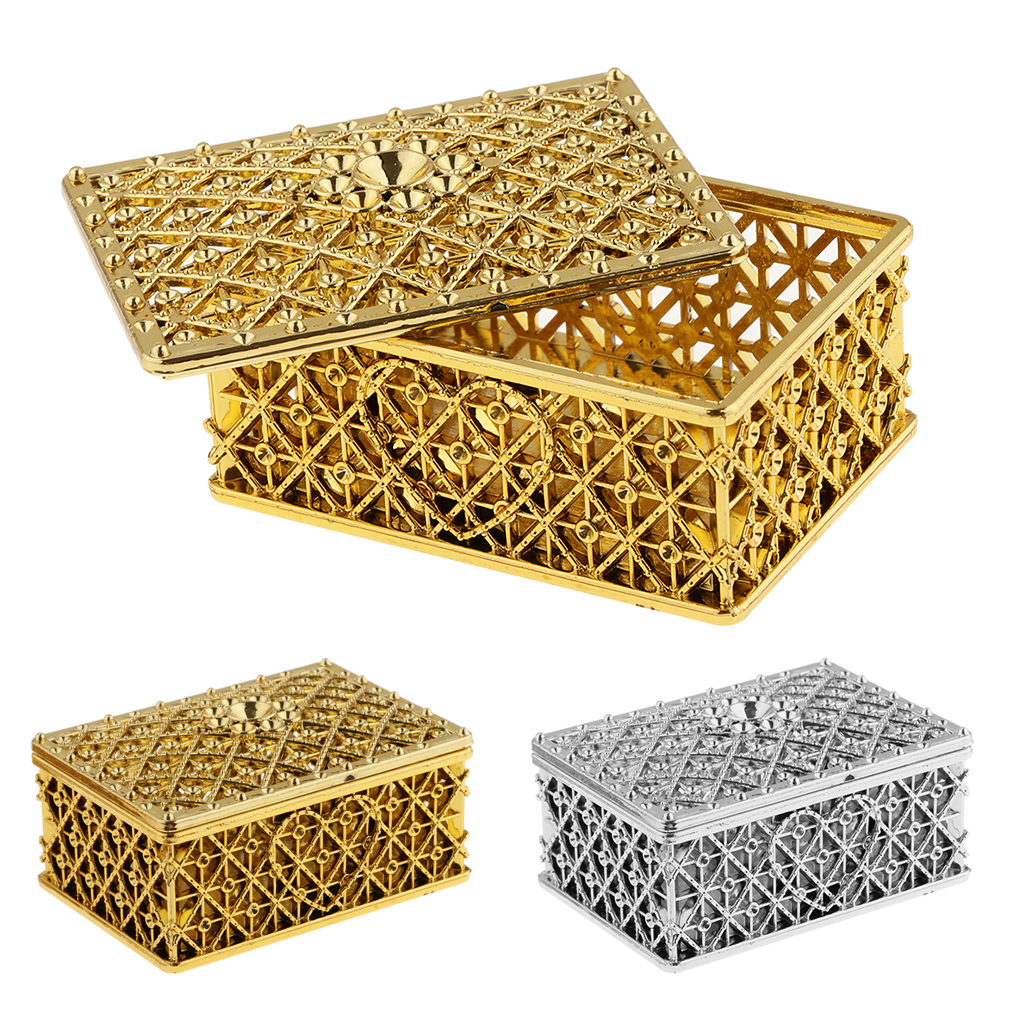 Pack of 12pcs Delicate Gridding Shaped Candy Box Gift Box for Wedding Favor