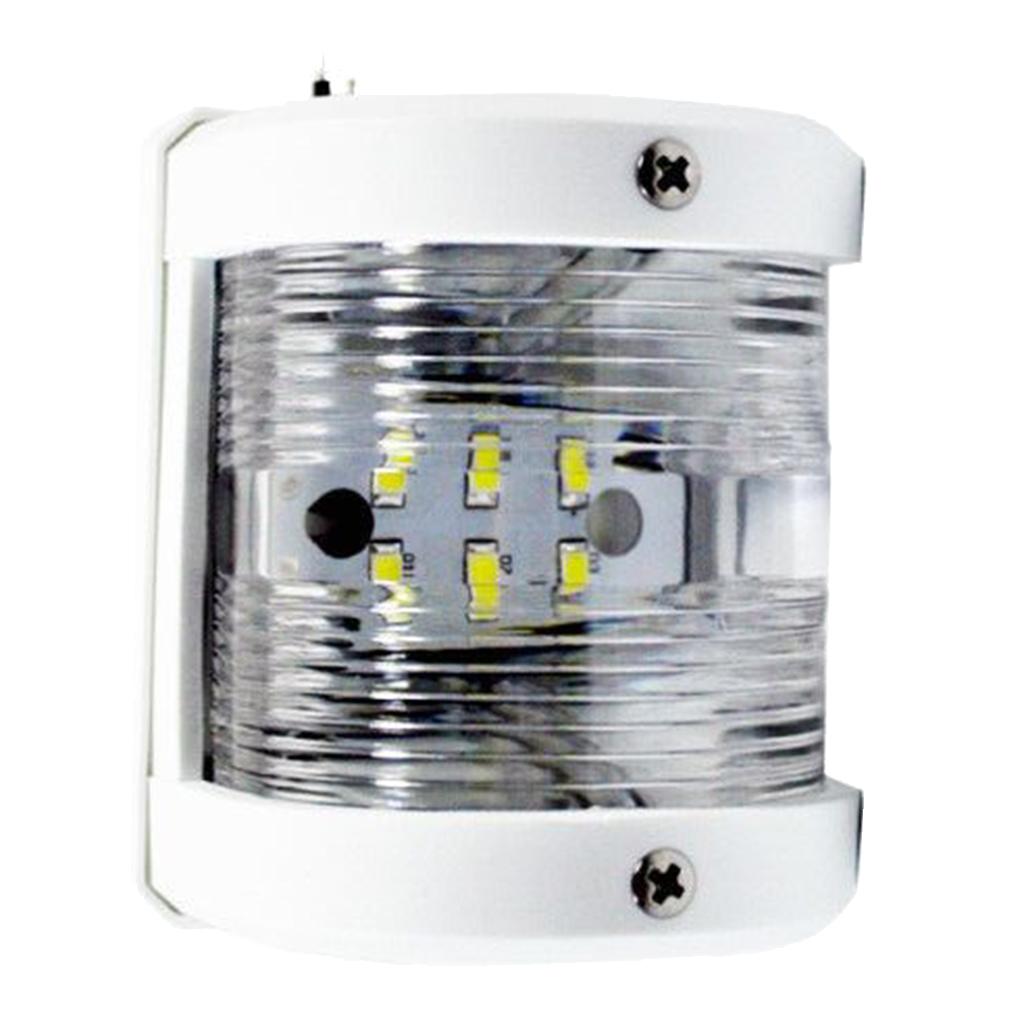 Side Mount LED WHITE STERN SAILING LIGHT Boat Yacht Marine Navigation Light