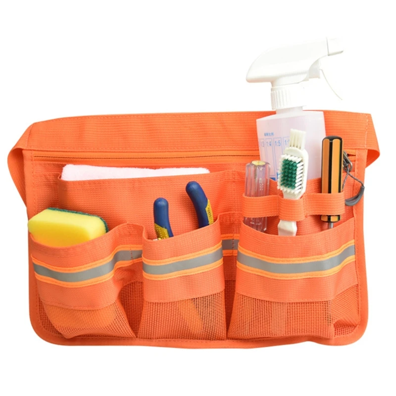 large tool bag Hotel Restaurant Cleaner Waiter Waist Belt Tool Bag with Pockets KTV Dining Cleaning Tool Storage Bag best tool chest