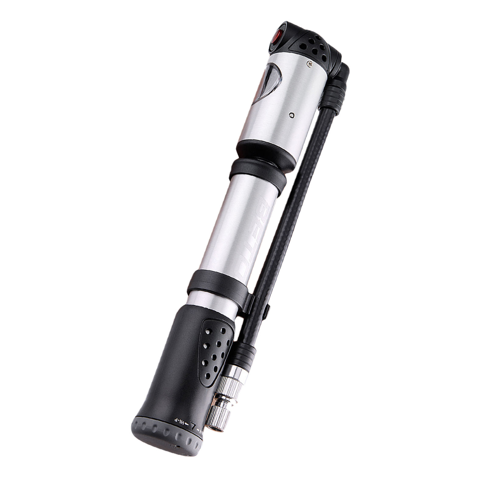 Mini Bike Pump with Pressure Gauge 300 PSI Mounting Bracket Included Portable Hand Pump Inflator for Road Bike Mountain Bike MTB