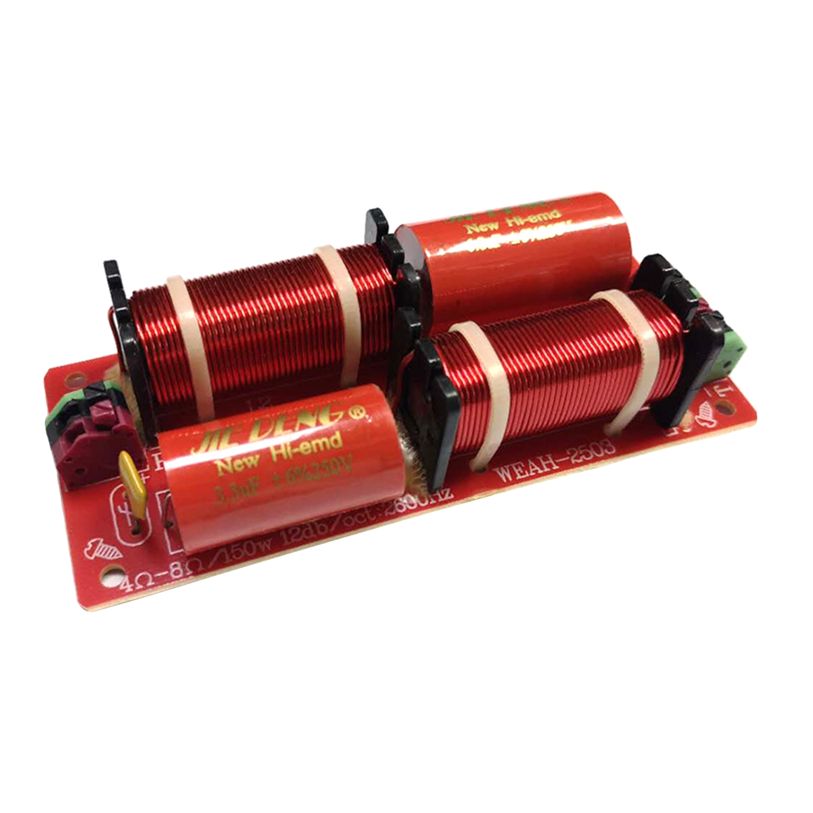 150W Treble Bass 2-Way Frequency Divider Speaker Crossover Filters Moudle