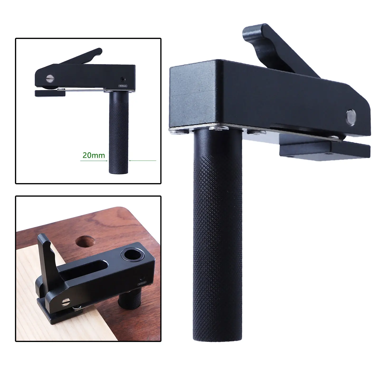 Woodworking Pressure Platen Quick Platen Presser Positioning Bench Table Insert Planning Stop Connector for Household