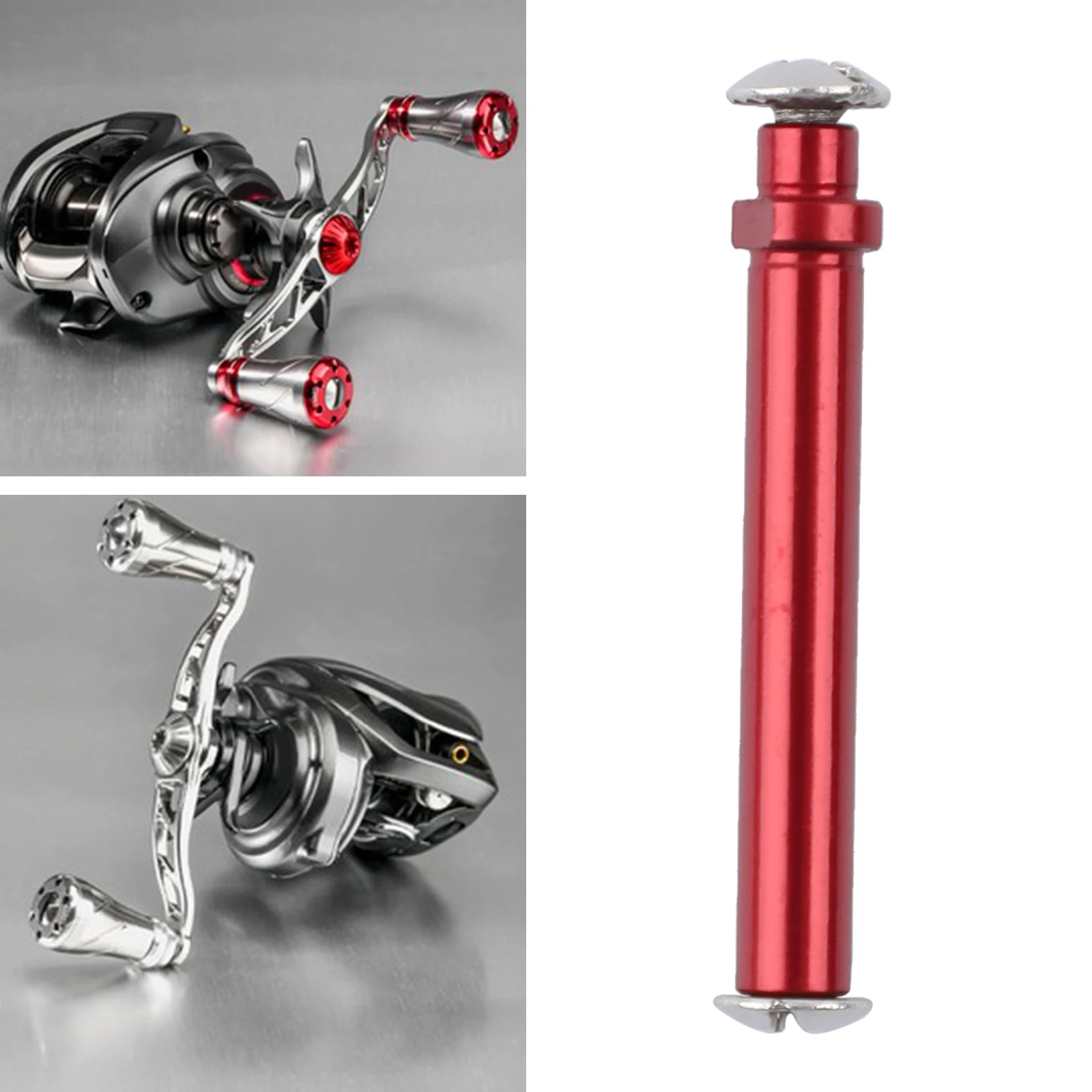 Aluminum Alloy Fishing Reel Shaft Repairing Tool Fishing Handle Knob Accessories 3cm