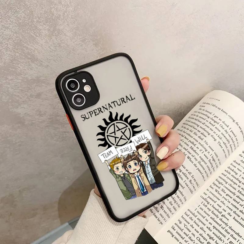 iphone 13 pro max clear case Supernatural Jared Padalecki Phone Case For iPhone 13 12 11 Mini Pro XR XS Max 7 8 Plus X Matte transparent Back Cover iphone 13 pro phone case