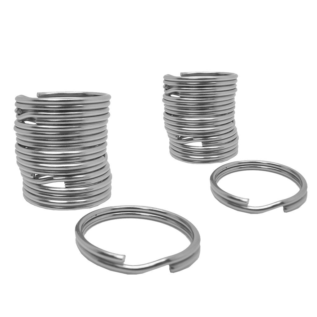 10 Pieces Scuba Diving Stainless Steel Split  for Attaching The Equipment