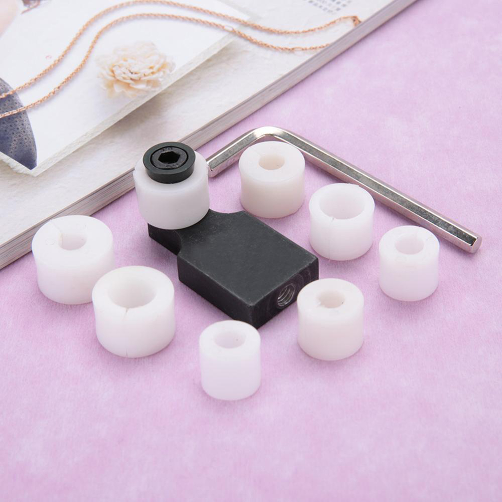 Ring Setting Jewelry Ring Processing Tool Setter Clamp Channel Diamond Fixture Tool Kit for Ring Setting Expanding