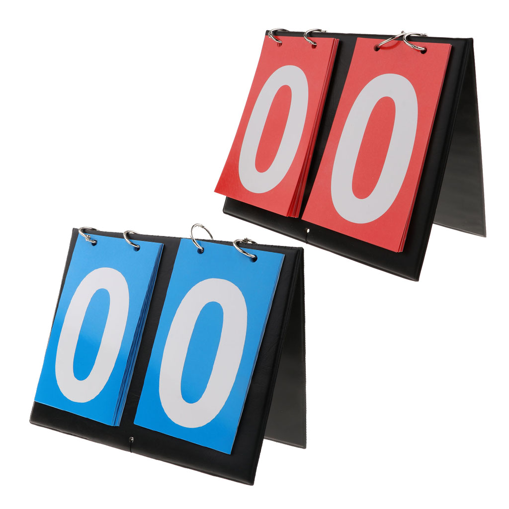 2-Digital  Scoreboard Portable Tabletop  Score Keeper Kits