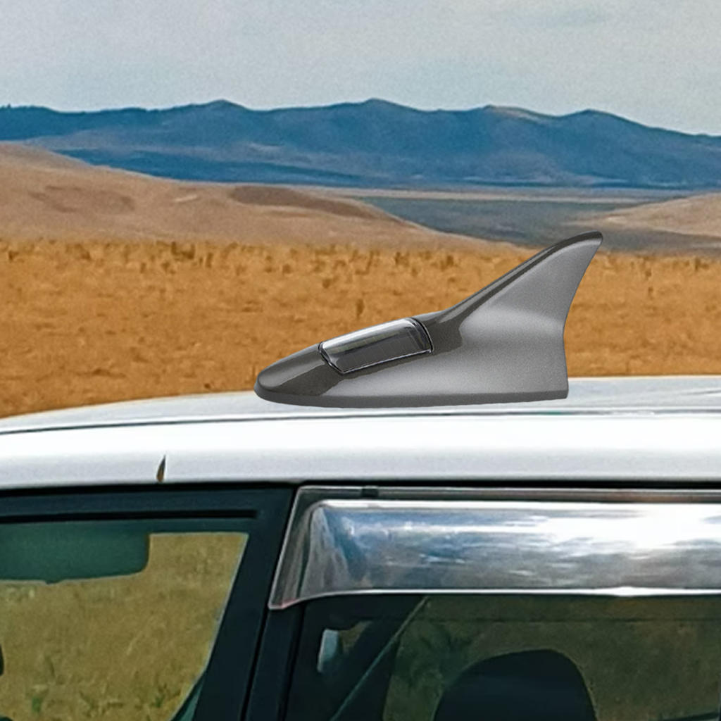 Shark Fin Warning Light 4 Colorf Decoration Roof Antennas Fit for Car