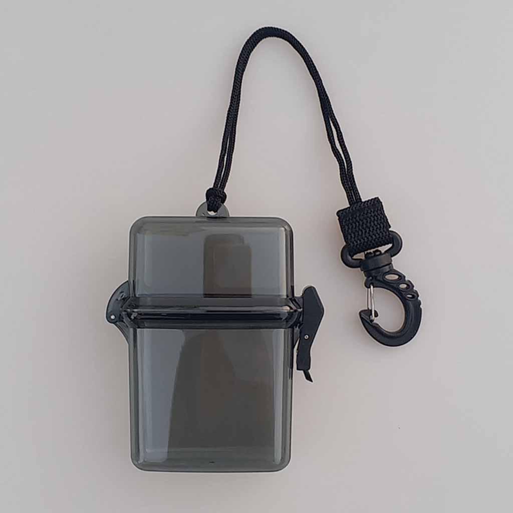 Waterproof Dry Box, Watertight ID/Badge//Money Holder Case - Tough, Dust