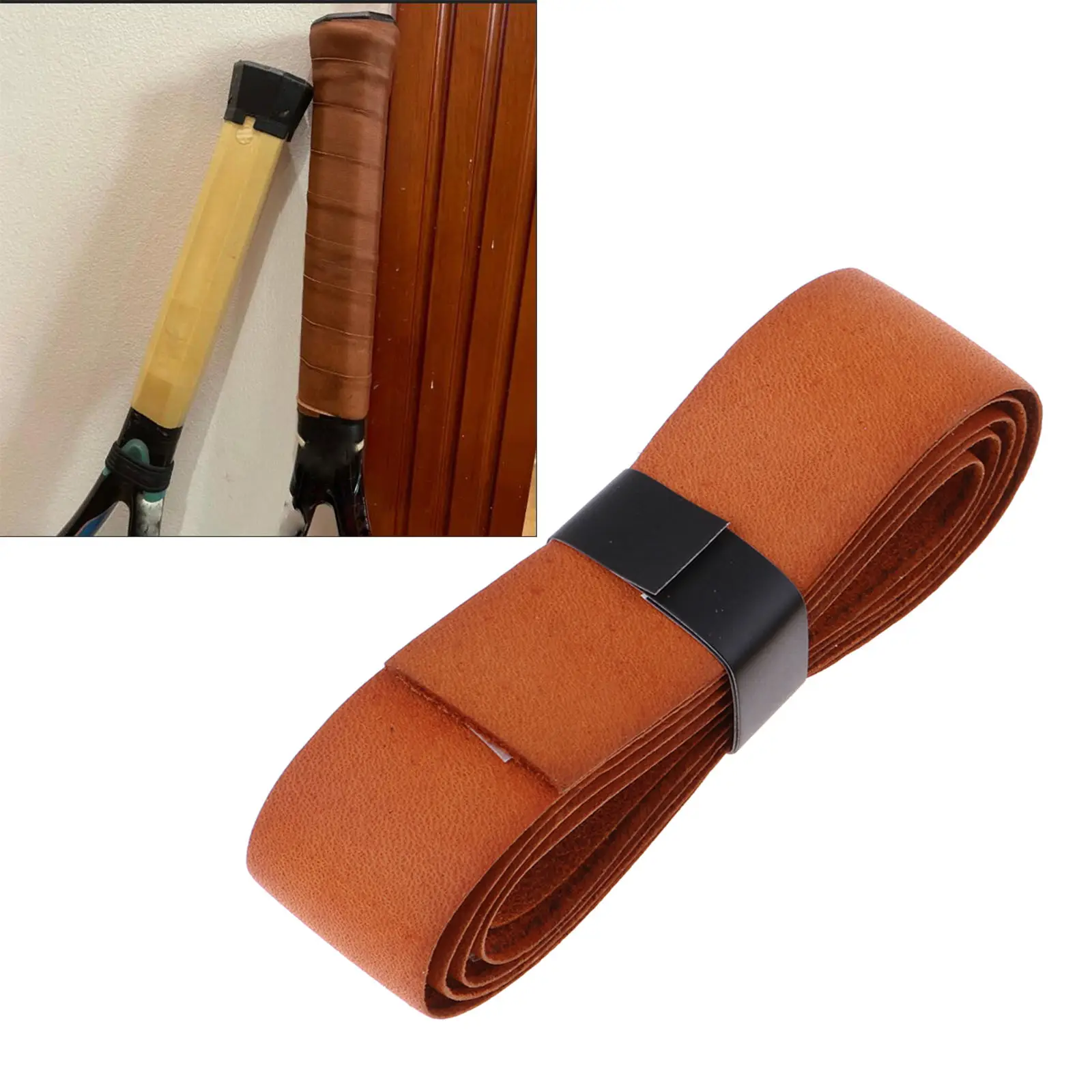 Tennis Racket Grip Tape Absorb Moisture Badminton Handle Tape Anti- Leather