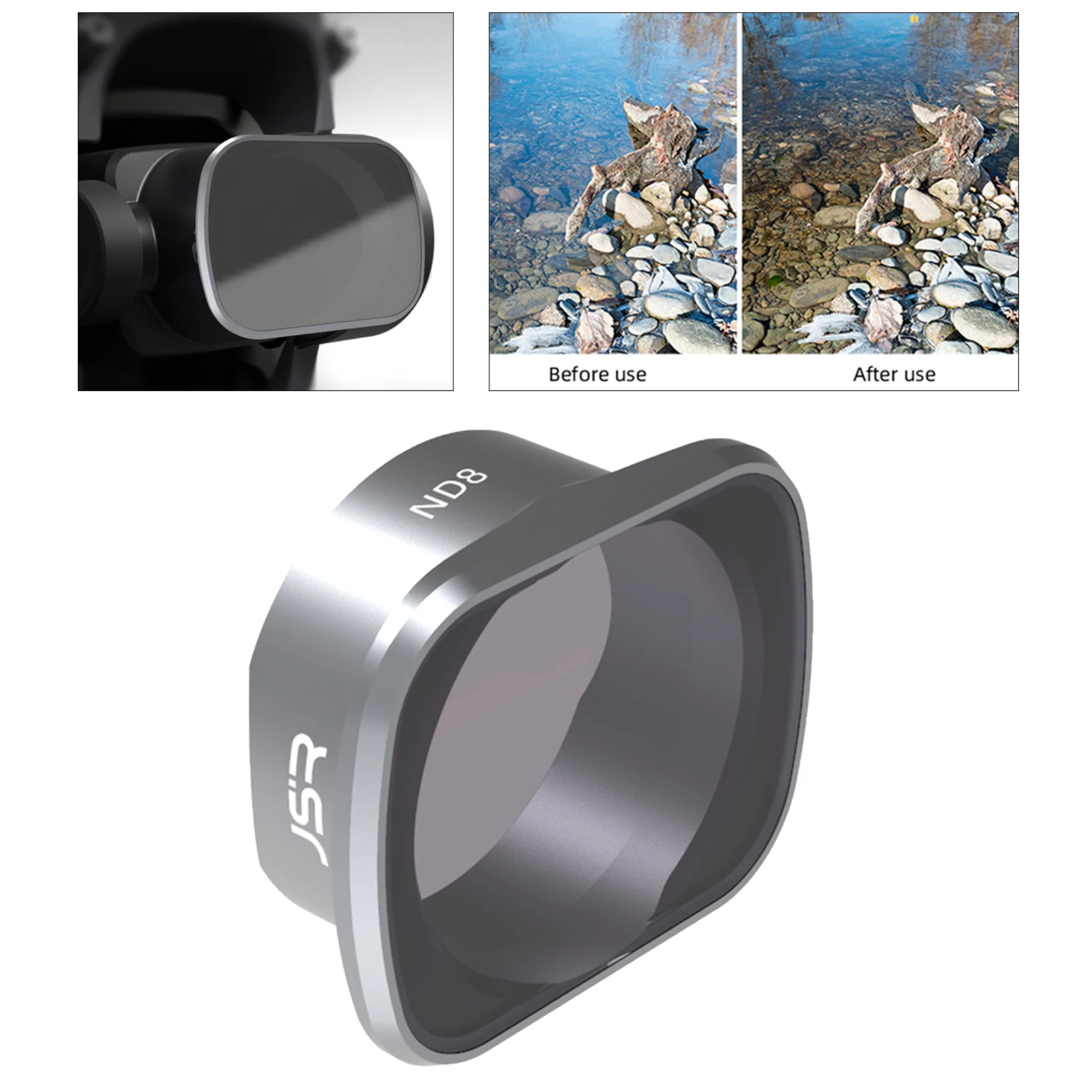 Replacement High Quality CPL/ND Lens Filters Fit for DJI FPV Combo Drone Camera Accessory