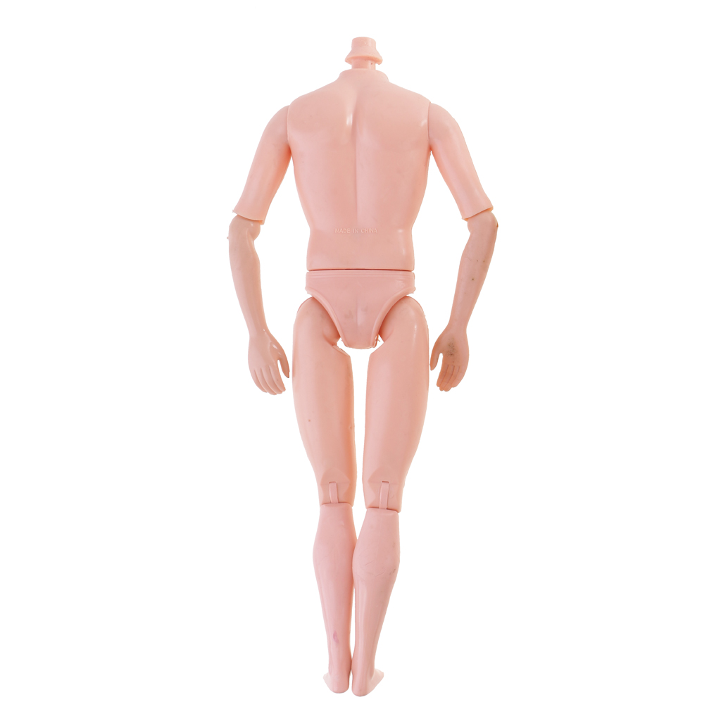 2pieces Nude Body 1/6 Joints Doll Action Figure Movable For Barbies Boyfriend Costume DIY