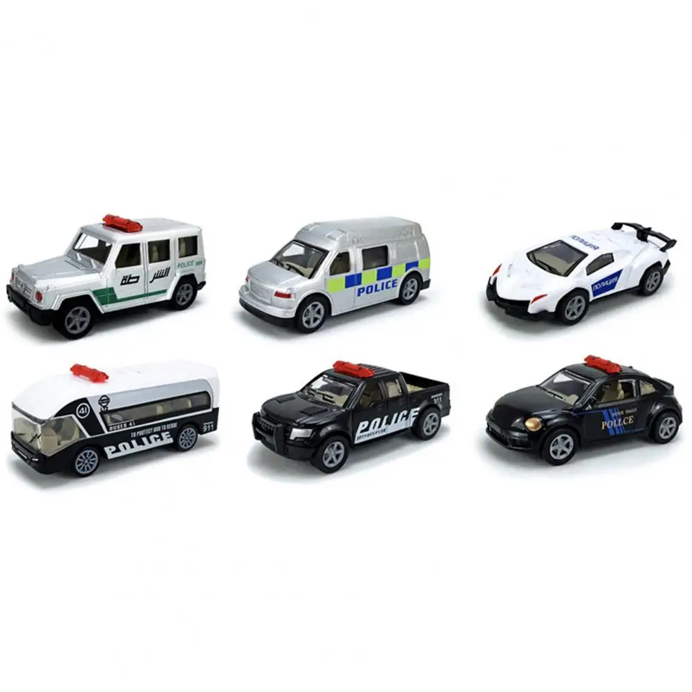 Модель автомобиля, Реалистичная простая в эксплуатации полицейская модель  автомобиля из сплава, детская игрушка для интерактивной игры, детские мини- автомобили, игрушки, подарок для детей | AliExpress