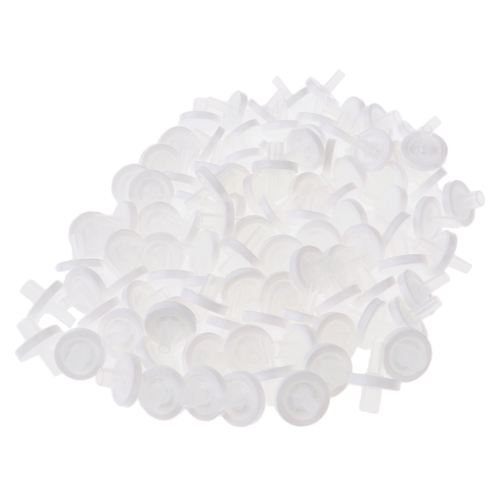 Syringe Filter for Organic Solution Polypropylene 13mm Diameter 0.45um Pore Size non Sterile Pack of 100