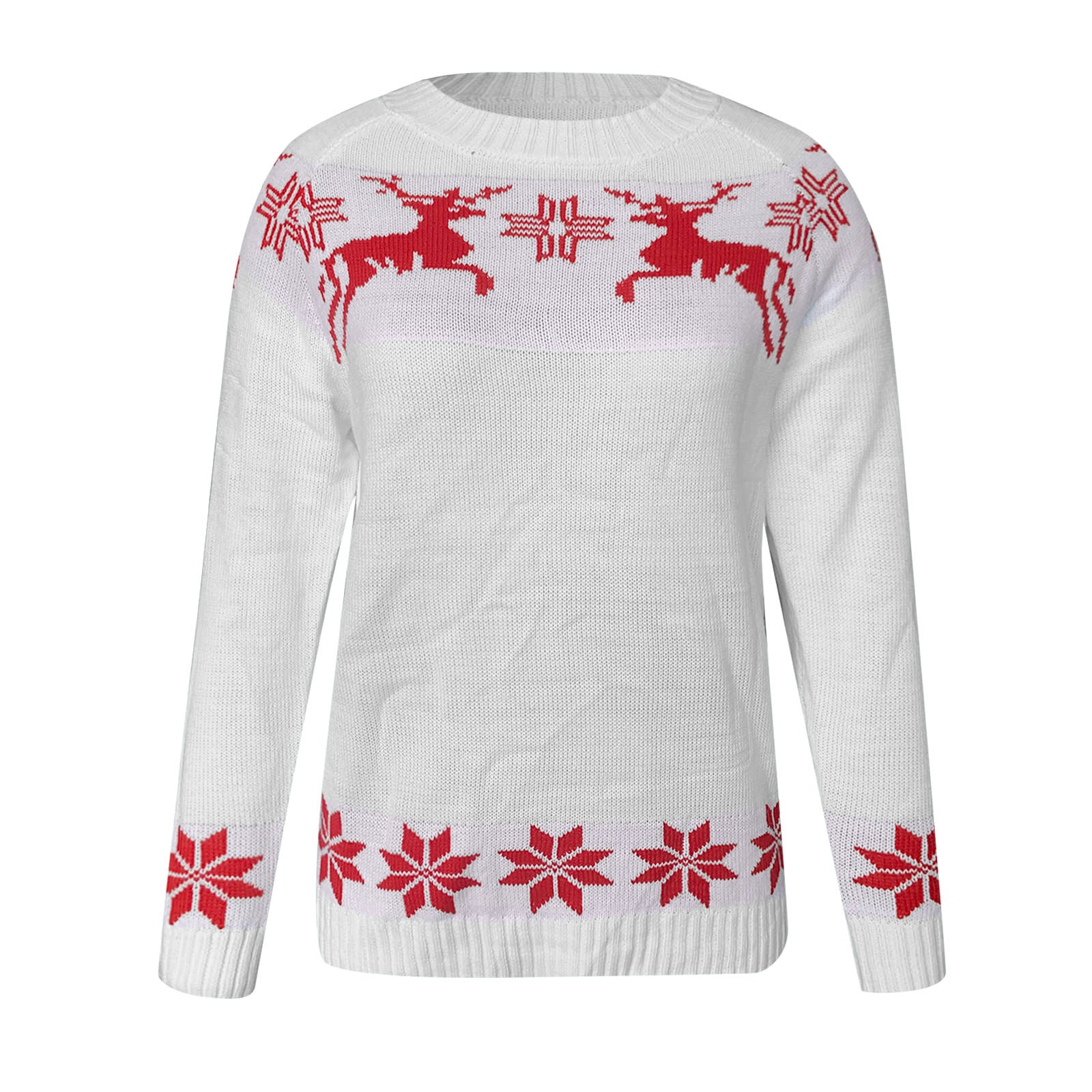 camisola de natal feminino veados de natal quente malha manga longa camisola jumper topo inverno outono pullovers tamanho solto venda quente