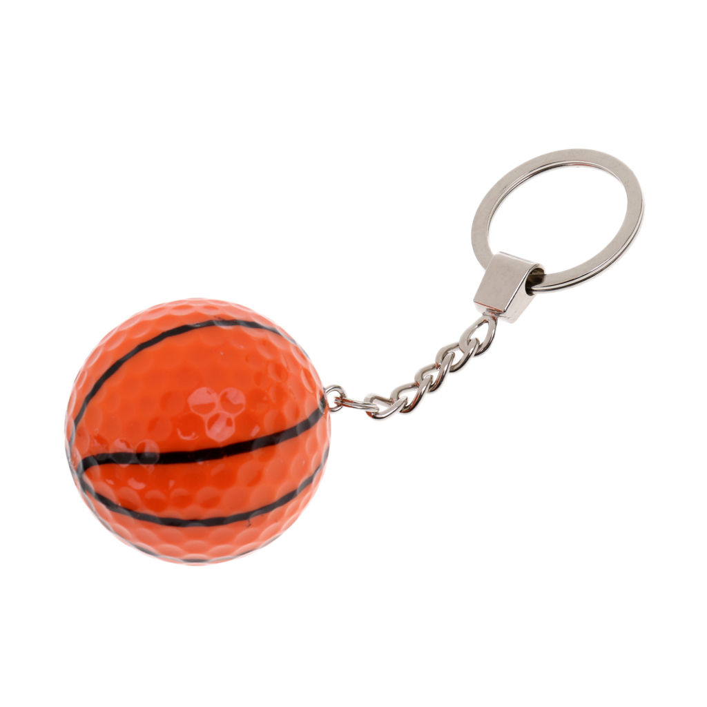 Lightweight Portable Golf Ball Key Chain Golf Key Ring Cute Purse Bag Pendant Decoration Golf Accessories