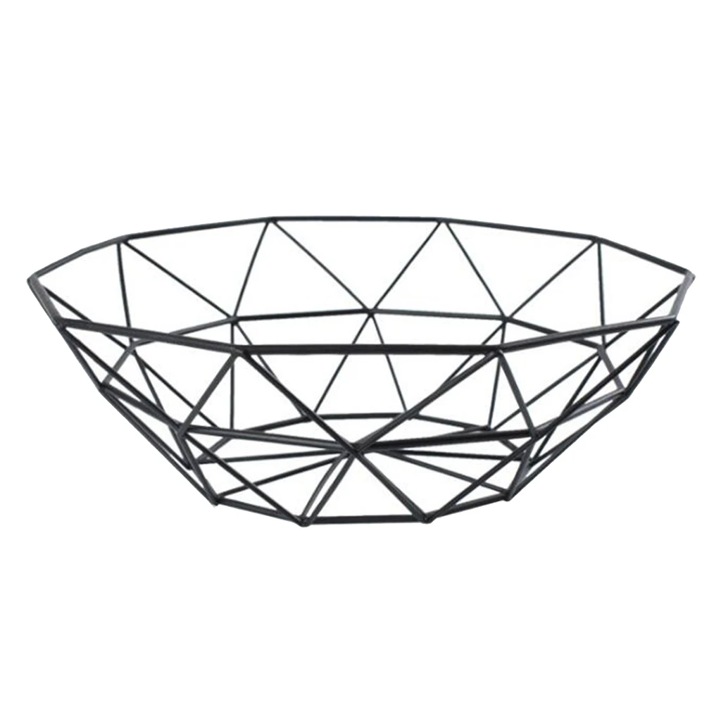 Fruit Dish Bowl Basket Container Centerpiece Bowl Fruit & Vegetables Storage Basket Luxury Candy Dish Dry Pots