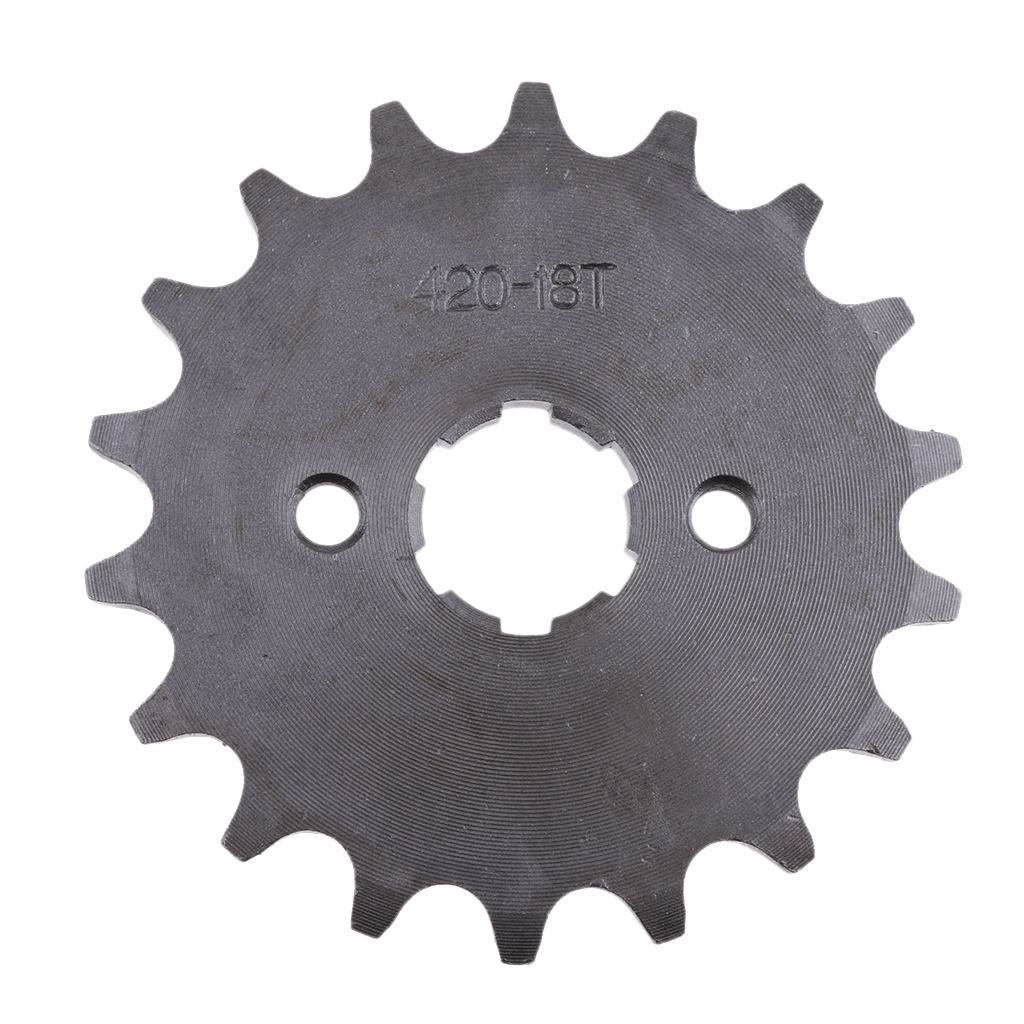 18T 18 Teeth 20mm Front Sprocket for 420 Chain 110CC 125CC 140CC Dirt Pit Trail Bike ATV Quad High quality for rust