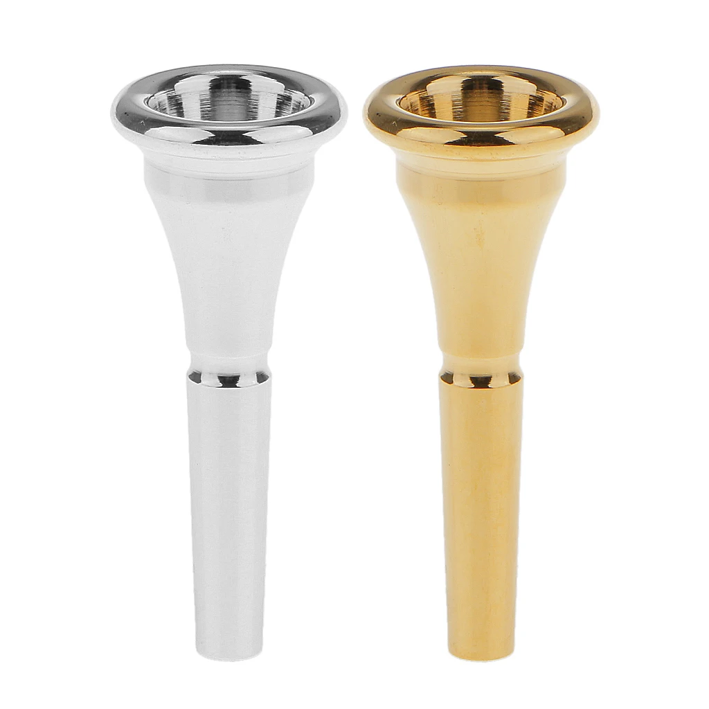 Durable Stylish Professional French Horn Mouthpiece Silver Color Brand New