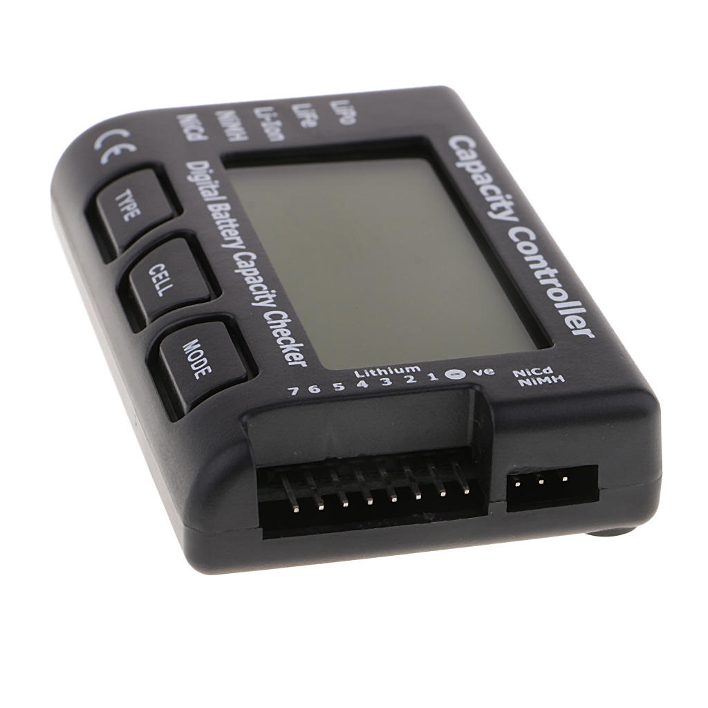 RC 2-7S Batteries Capacity Meter Intelligence Digital Power Tester Checker