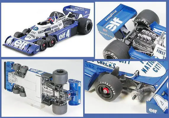 Tamiya Tyrrell P34 1977 Monaco GP PI 1/20 Model Kit 20053 Brand New Japan F/S 