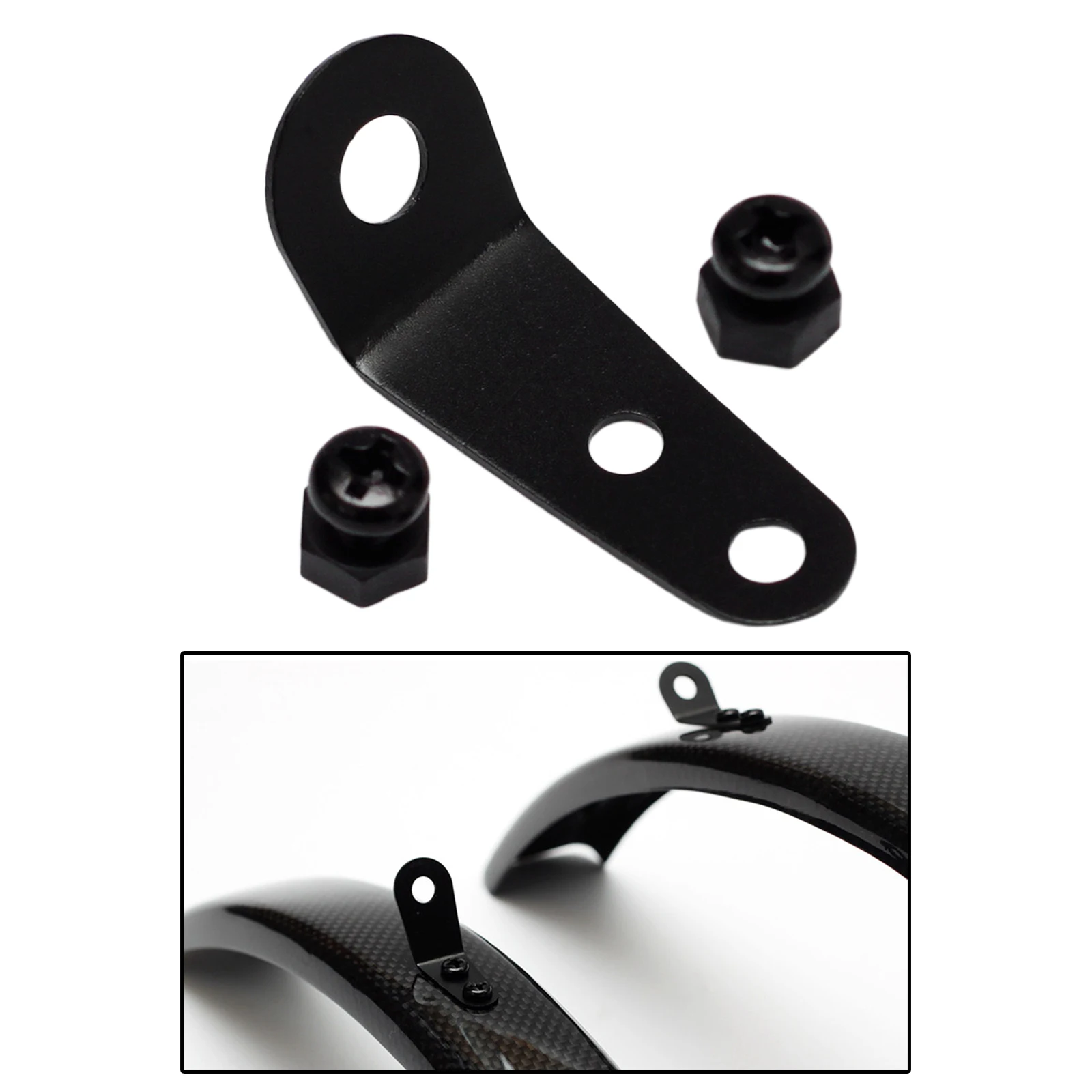 Folding Bike Mudguard Lug Folded Up Bicycle Hooks Hanger Nuts Buckles Parts