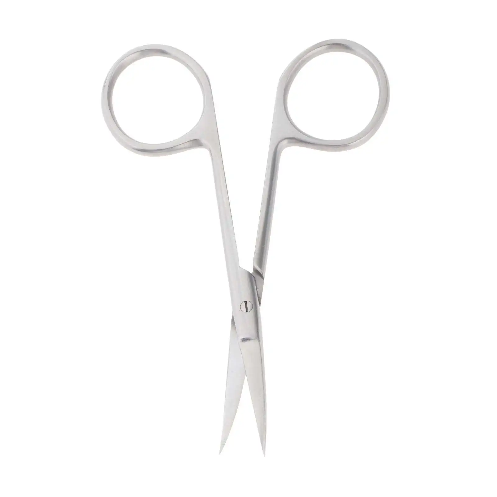 Cuticle Scissors Durable Curved Stainless Steel Multi-Purpose Manicure Tool for Nose Beard Ear Hair Home Use Hotel Travel