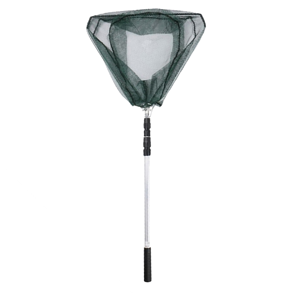 Foldable Fly Fishing Net Aluminium Alloy Catch and Release Fish Keeper Tools
