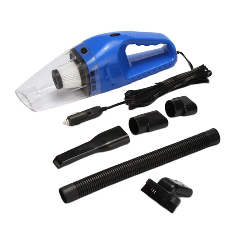 120W 5m Car Mini Vacuum Cleaner Handheld Portable Wet and Dry Car Cleaning Tools