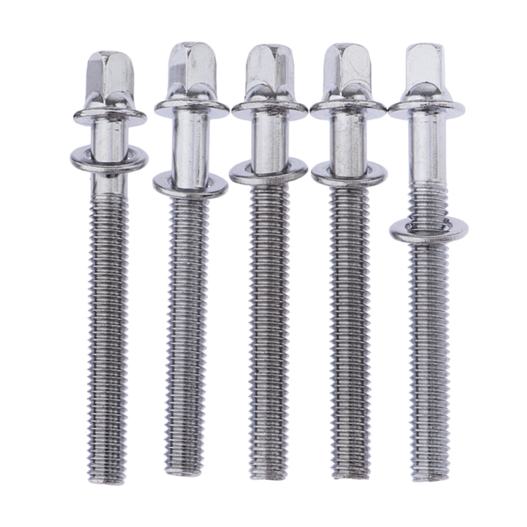 5x NEW 45/55/65/75mm Drum Tension Rods for Tom Snare Drum Build Accessories