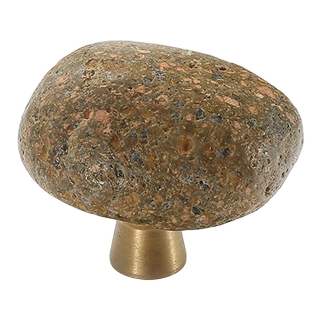 Furniture Door Handles Pulls Hardware Cabinet Door Knob Rustic Style Natural Stone Antique for Furniture Wardrobe