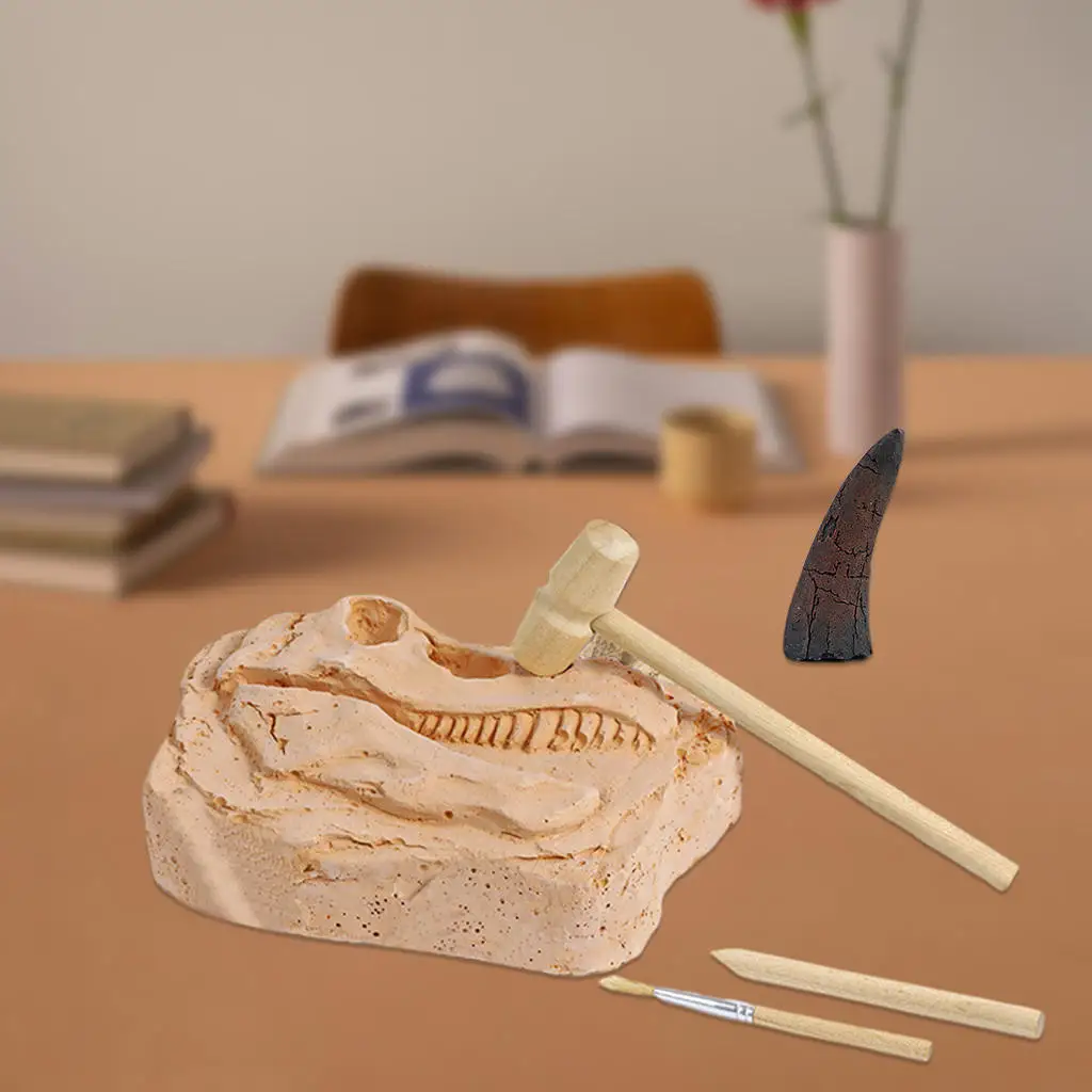 dinossauro brinquedos de escavação educacional dino dente para crianças crianças