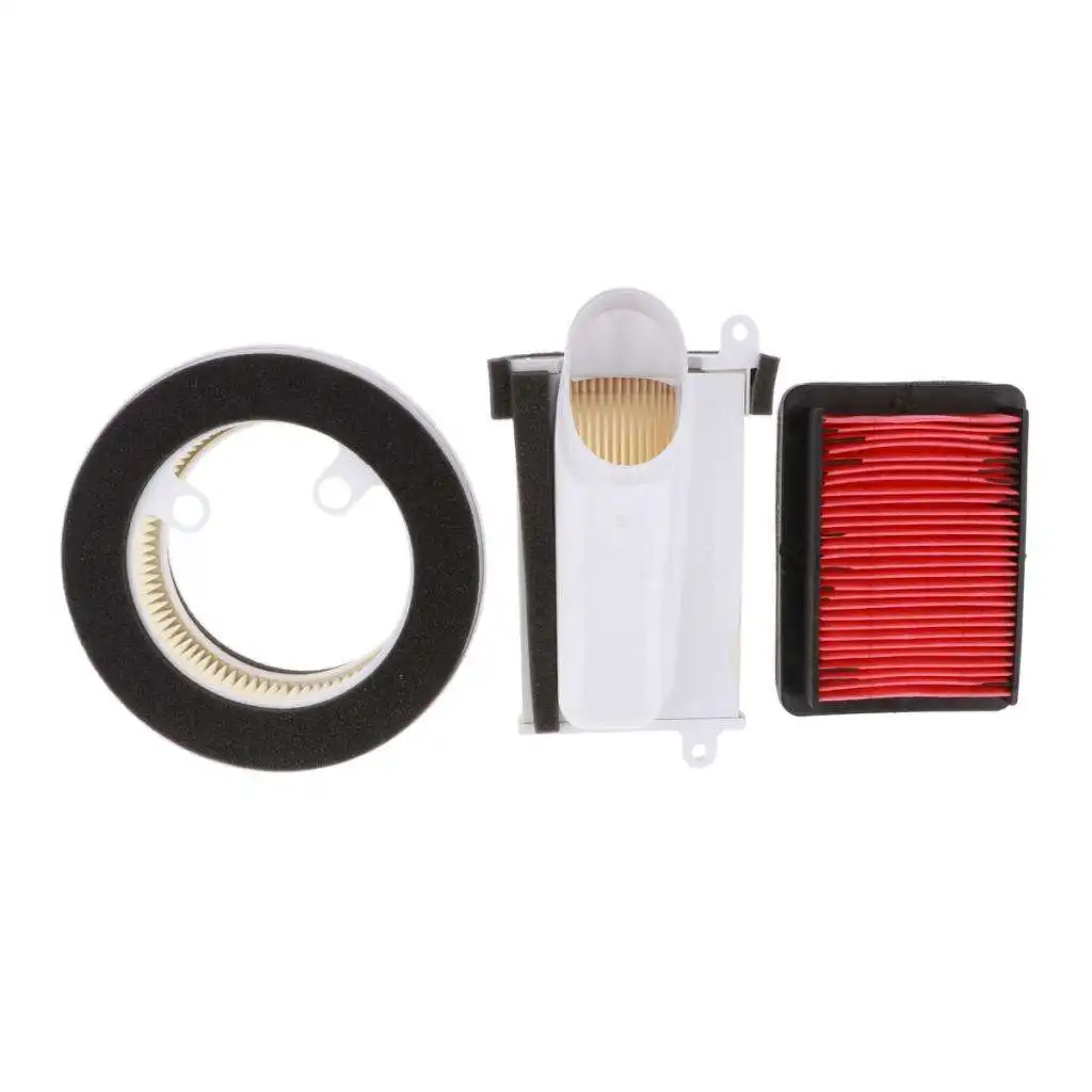 Air Filter, Motor Air Intake Filter Kit for Yamaha XP530 TMAX530, Vent Crankcase Breather Part Auto Accessories