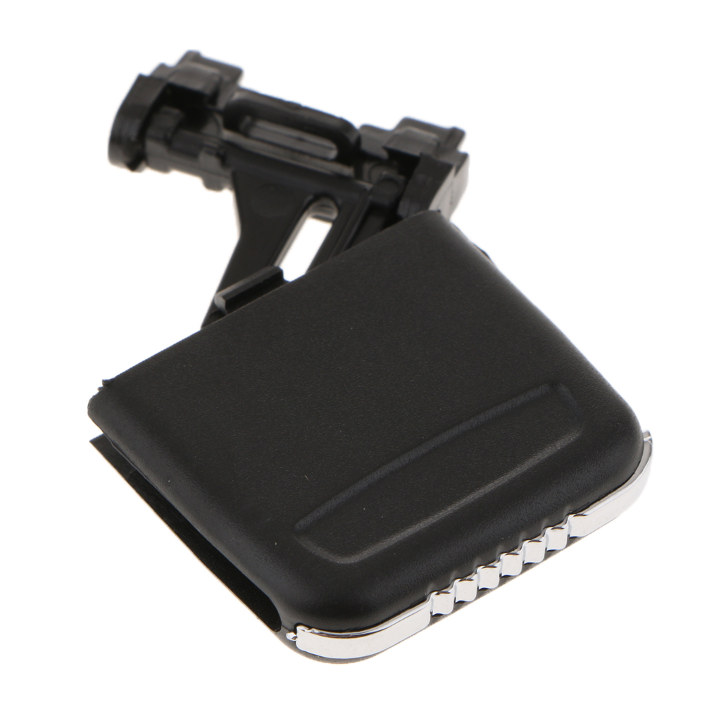 Black A/C Air   Outlet Tab Clip Repair Kit for Porsche Cayenne 2011 2012 2013 2014 2015 2016 (Front Row)